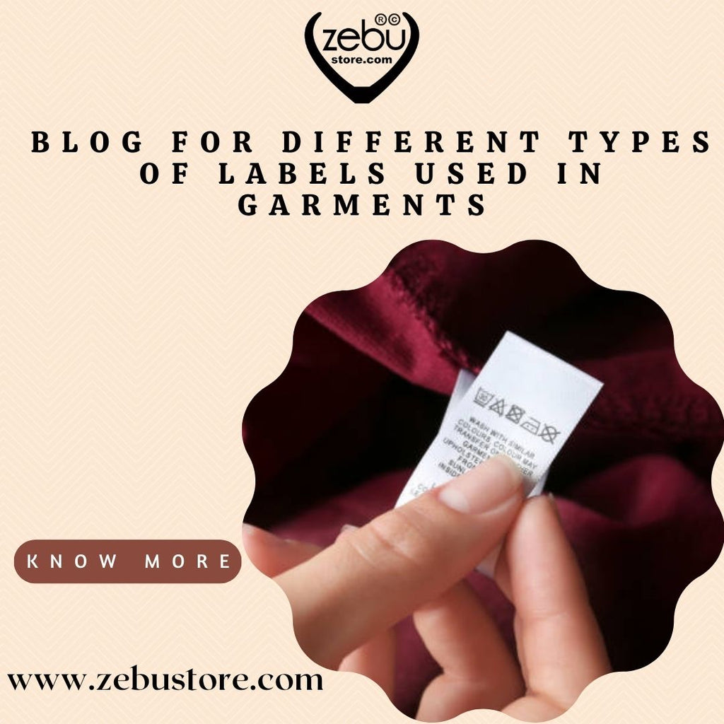 Different Types of Labels Used in Garments