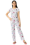 Girls All Over Printed Top &  Pant (Pack of 1) Night Suit Set