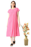 Zebu Round Neck Half Sleeve nightdress