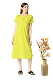 Zebu Round Neck Half Sleeve nightdress