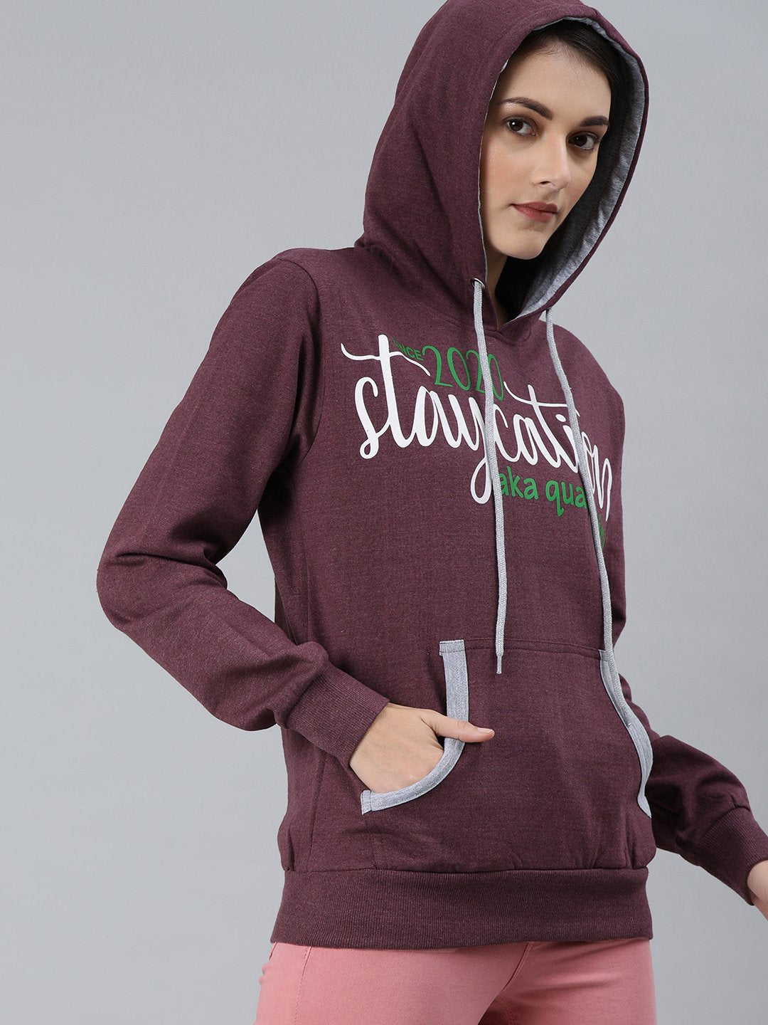 MAROON MELANGE