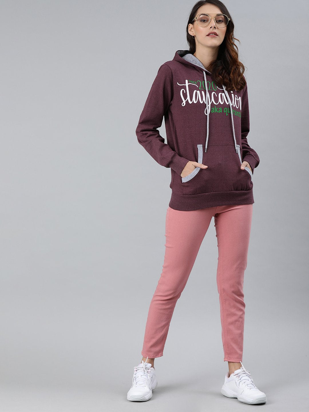 MAROON MELANGE