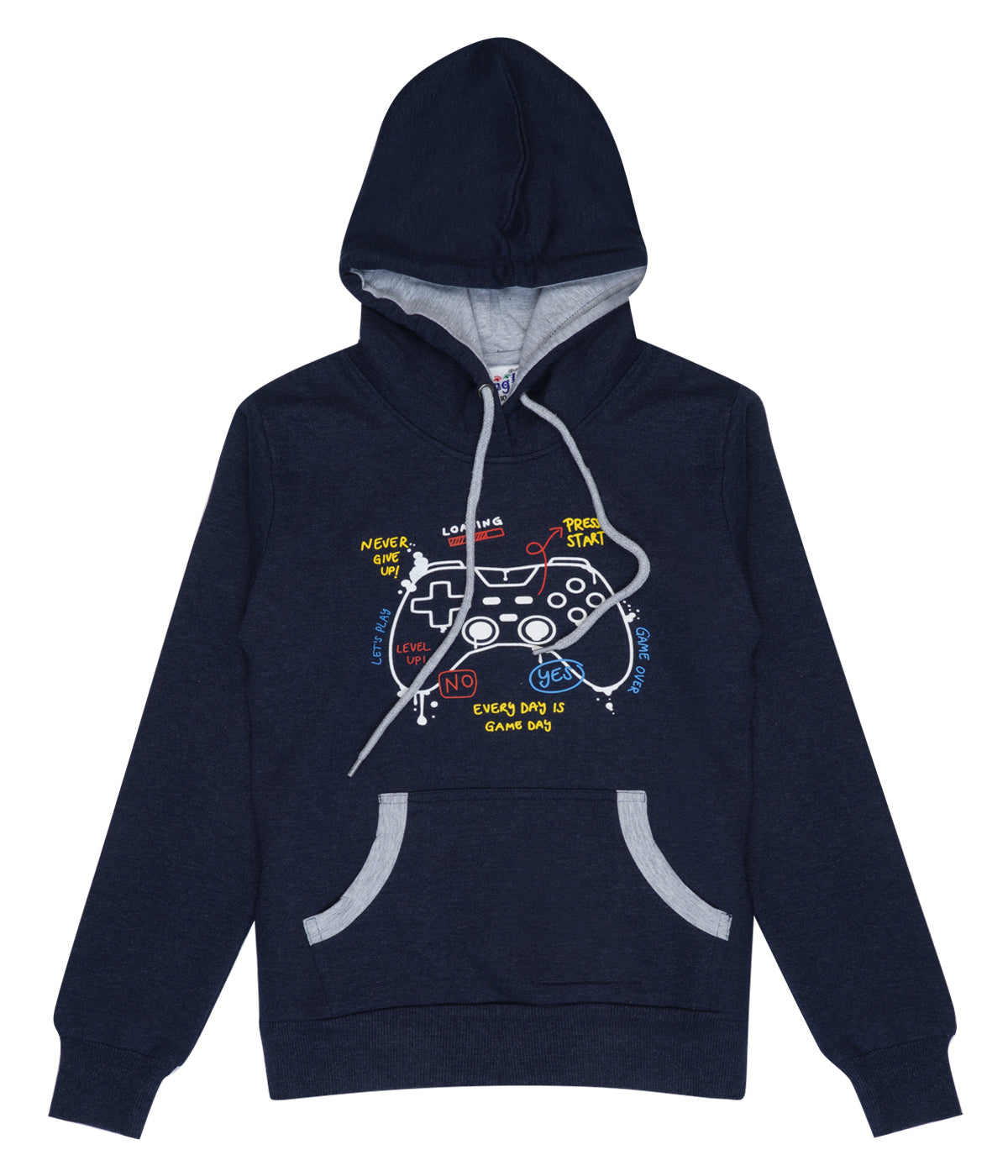 NAVY MELANGE