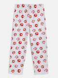 SINI MINI trendy pure cotton printed pant (Pack of 1)