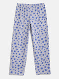 SINI MINI trendy pure cotton printed pant (Pack of 1)