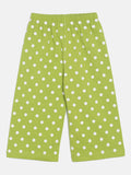 SINI MINI trendy pure cotton polka dot capri (Pack of 1)