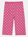 SINI MINI trendy pure cotton polka dot capri (Pack of 1)