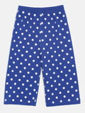 SINI MINI trendy pure cotton polka dot capri (Pack of 1)