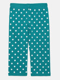 SINI MINI trendy pure cotton polka dot capri (Pack of 1)