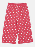 SINI MINI trendy pure cotton polka dot capri (Pack of 1)