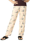 SINI MINI Girls All Over Printed Pant (Pack Of One)