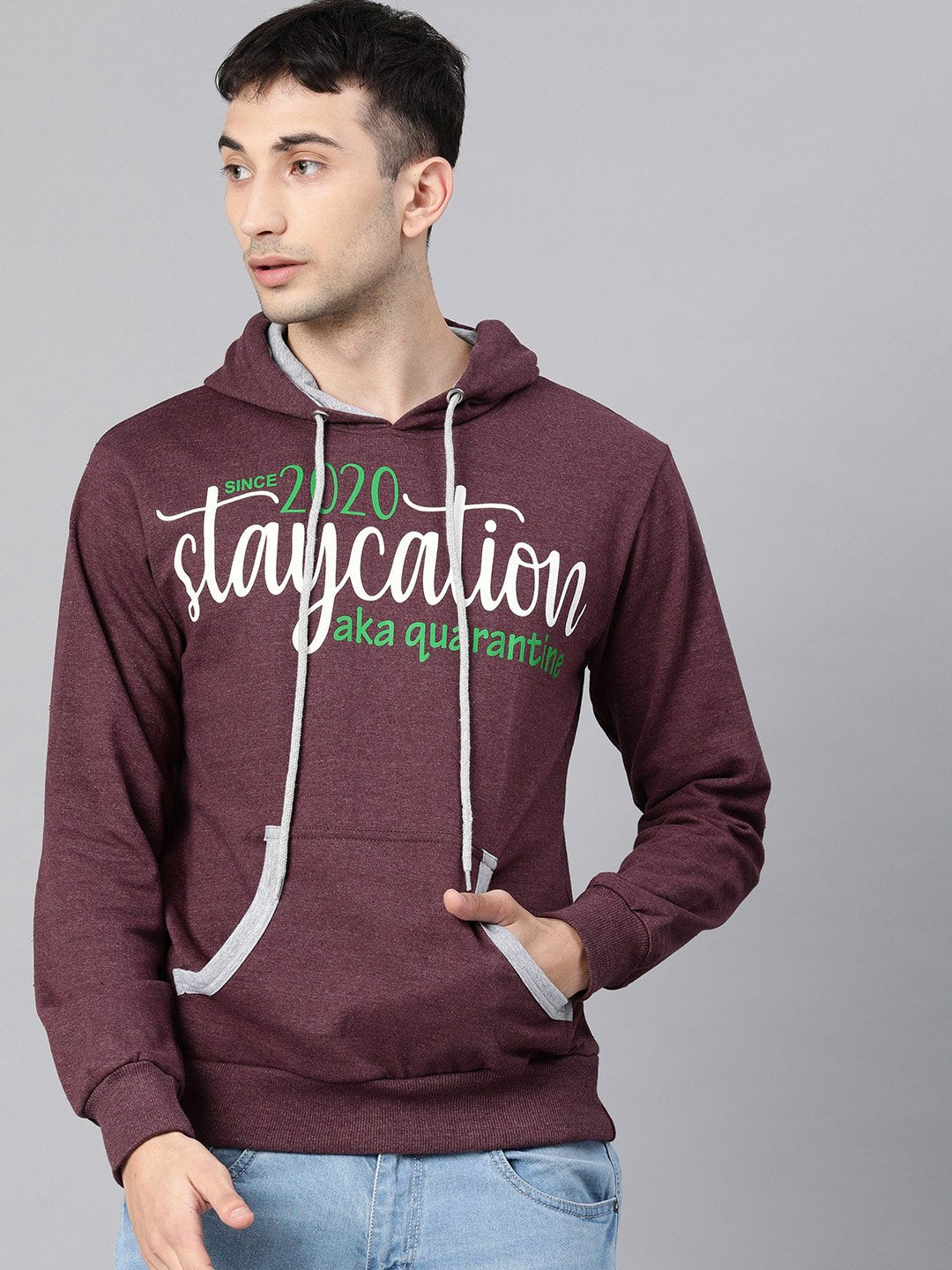 MAROON MELANGE