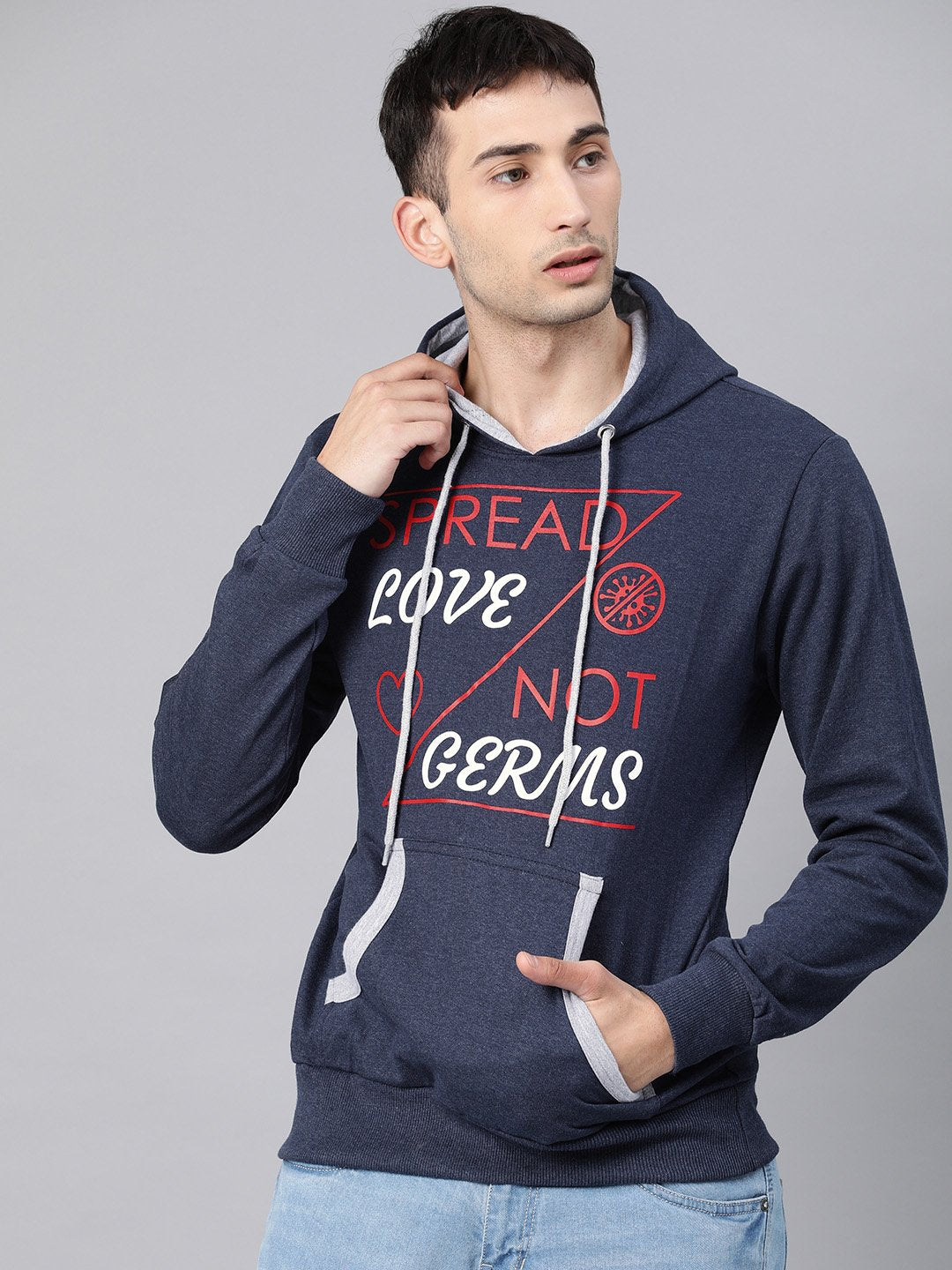 NAVY MELANGE