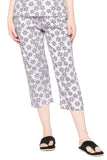 ZEBU Women's  All Over Printed Capri (Pack of 1 )